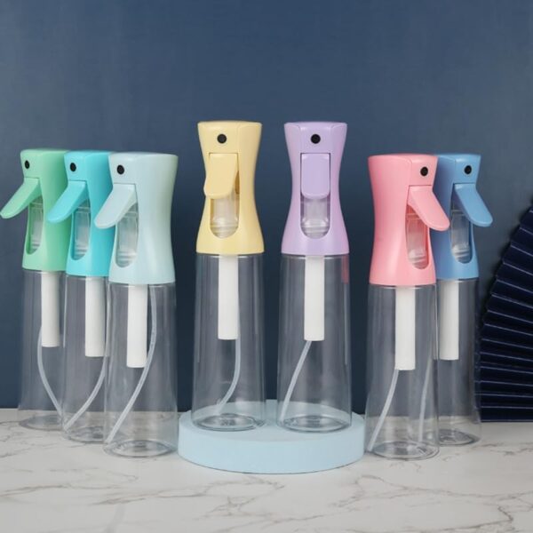 Continuous Spray Bottles 2/5 Pack Leak-Proof Ultra Fine Mist Sprayers for Hairstyling, Skincare, Makeup, Cleaning, Gardening - Image 4
